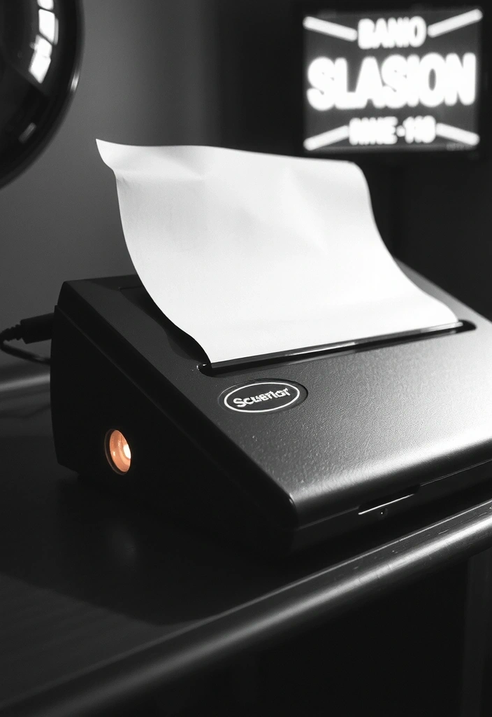 Document Scanner Illustration